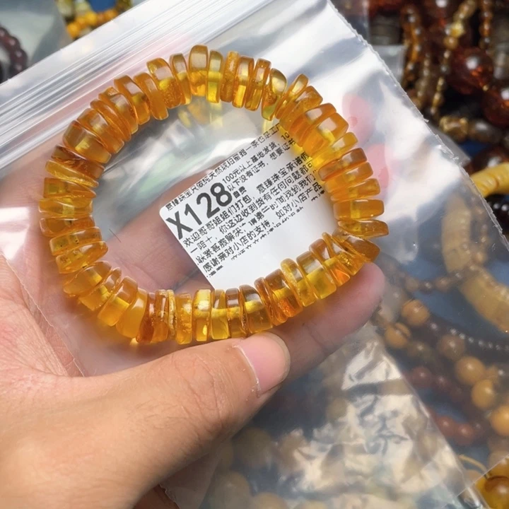 琥珀未镶嵌珠宝奇石