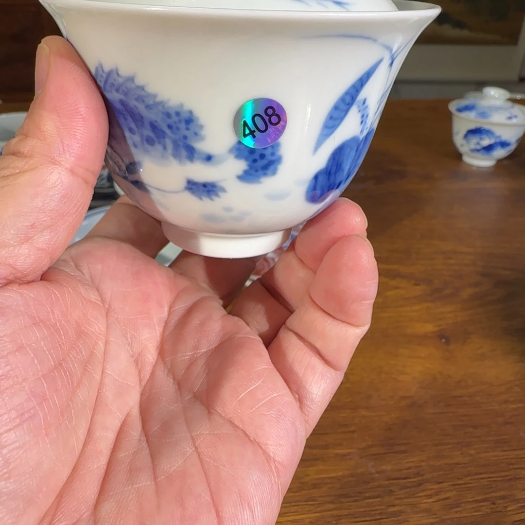 景德镇岚溪釉里红瓷器
