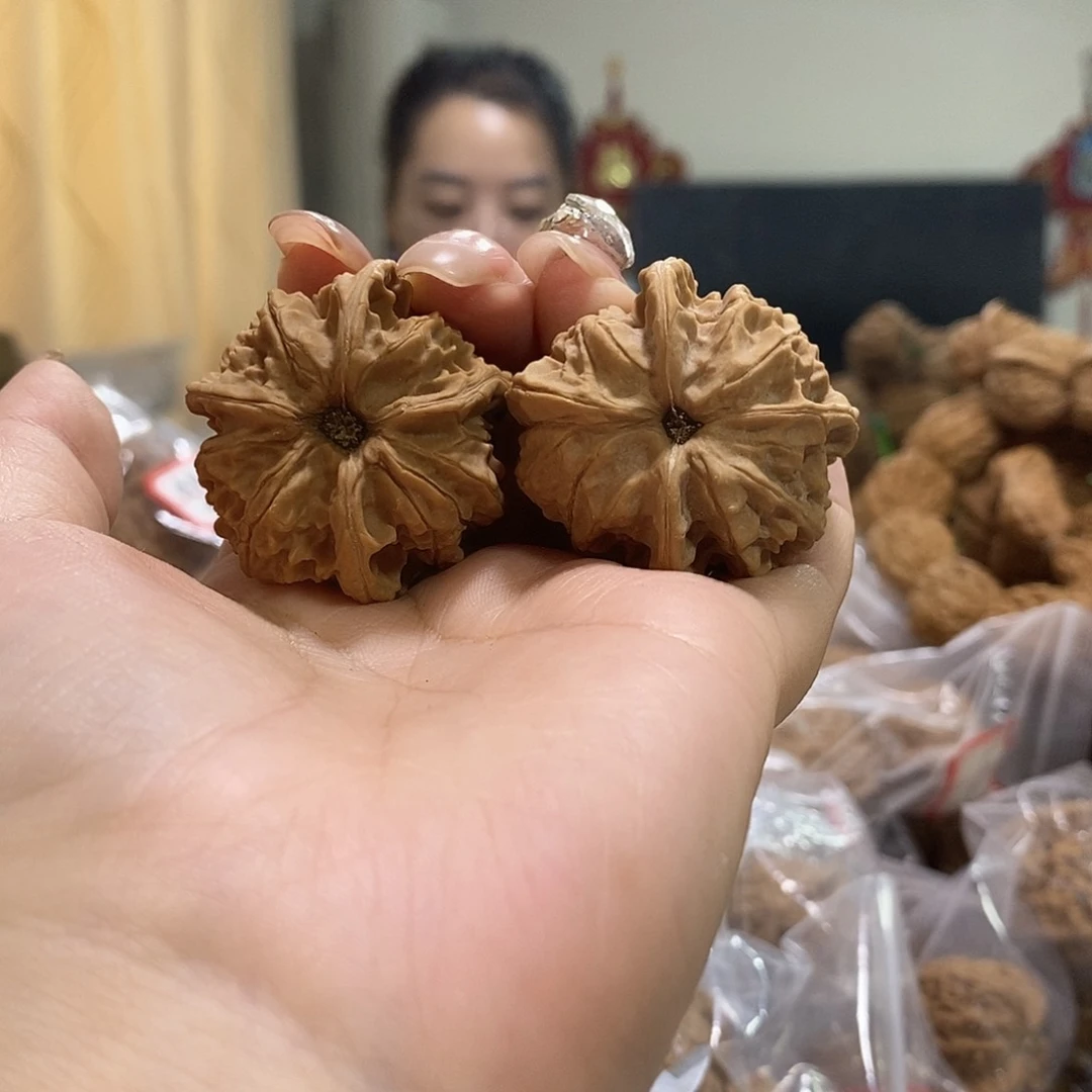 把件文玩核桃边37边39玉玺四棱