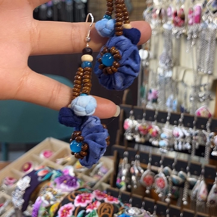 三醋酯纤维耳环耳钉