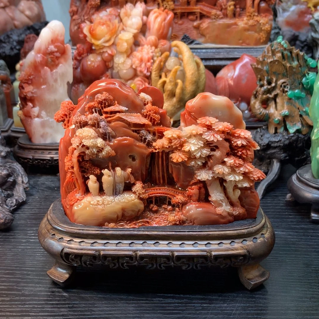 寿山石寿山石摆件