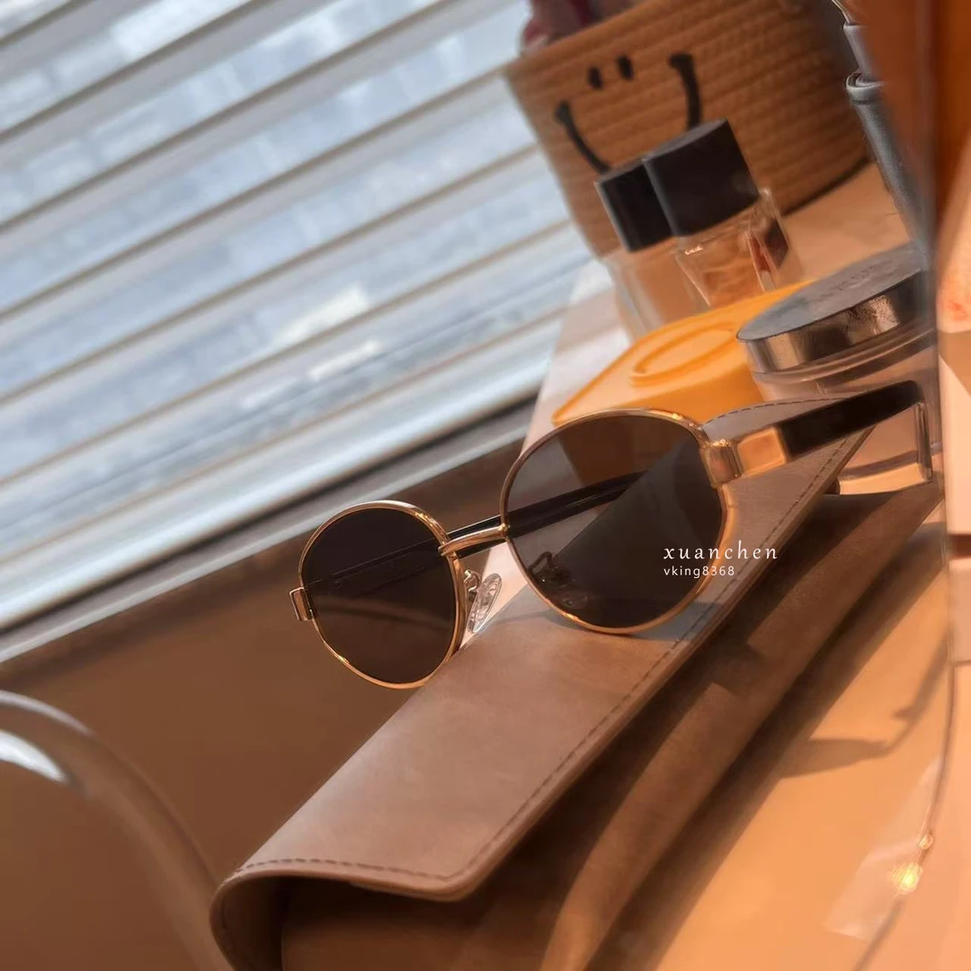 春季洋气百搭金边眼镜韩版女士时尚复古防蓝光眼镜#8083