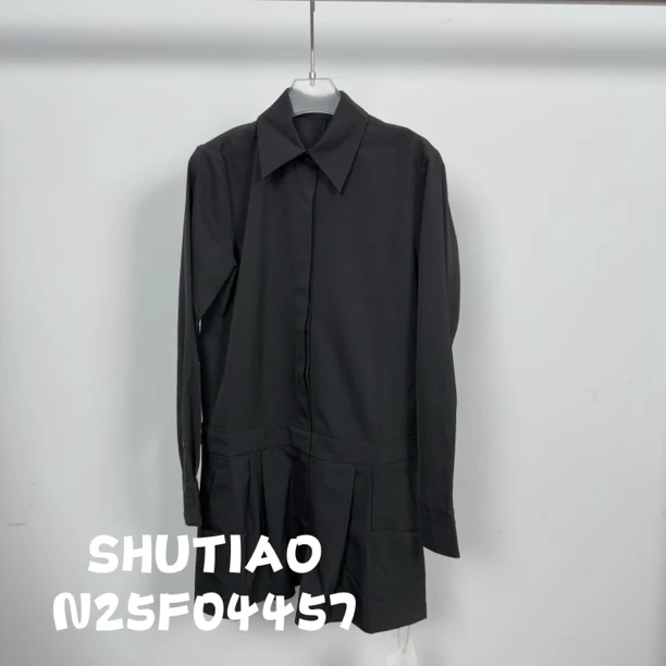 【SHUTIAO】2025夏季：新款小众设计款连体裤N25F04457