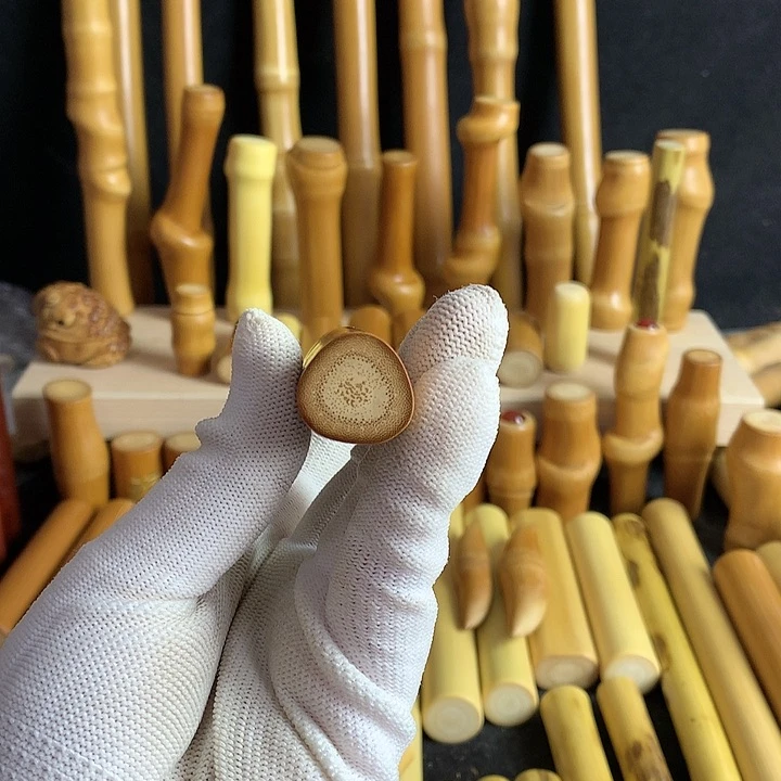 【闪购商品】冰****程实心玉竹红皮三角