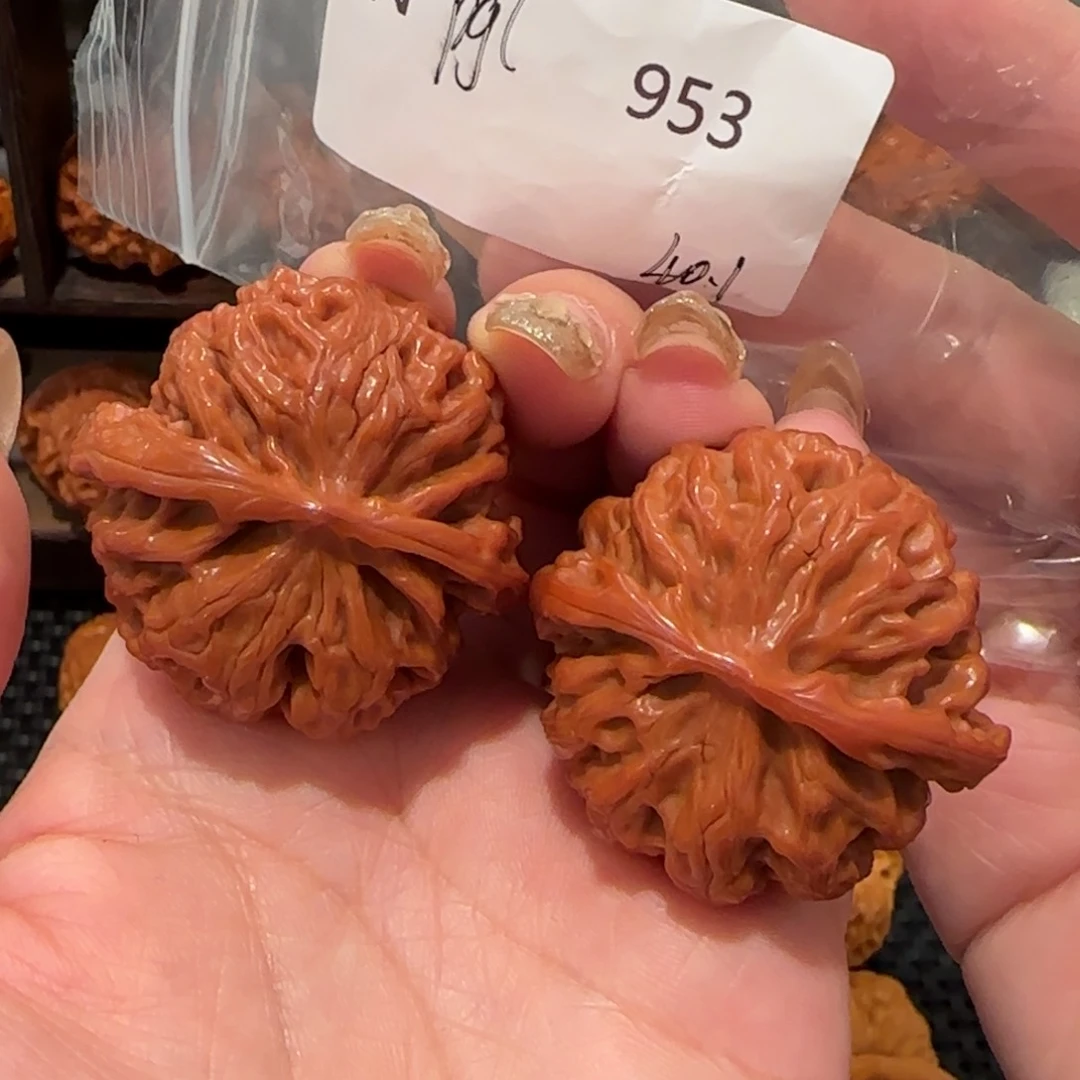 桃核吊坠三*苹果园40精品