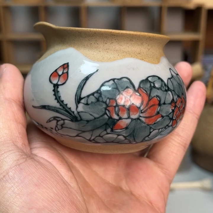 壶老段烧陶瓷茶器