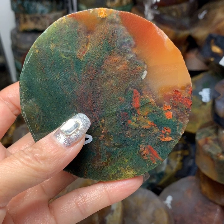 快***家定制玛瑙定制手镯51圈口