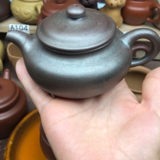 紫砂茶壶还原豪仿古180豪升左