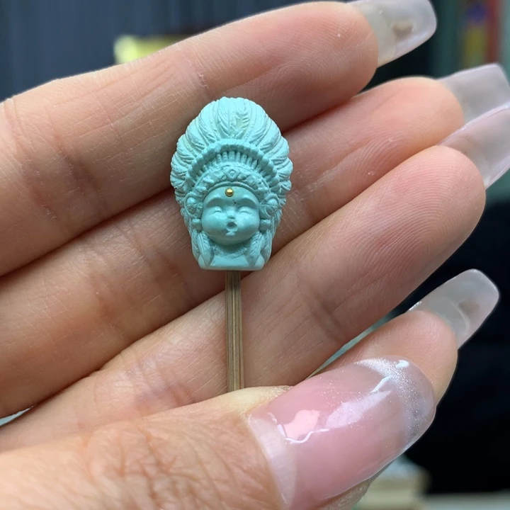 绿松石未镶嵌配饰