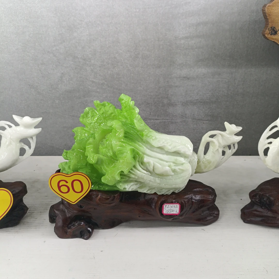 岫岩家居摆件玉石手工雕刻制作适合送礼