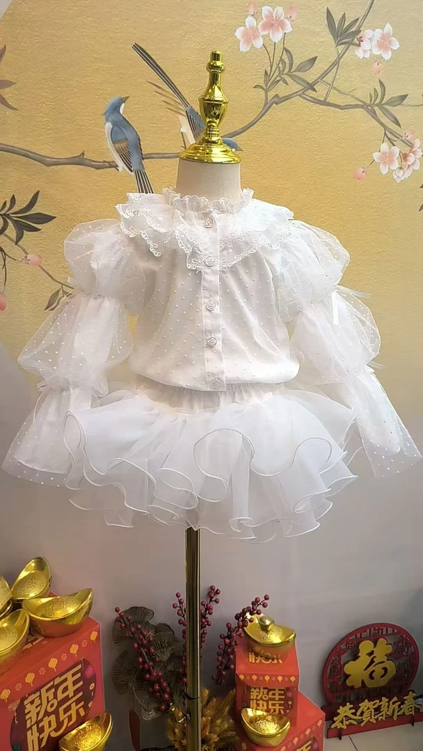 【9901打底花苞裤】儿童洛丽塔打底女童洋气宝宝百搭舒适柔软蕾丝