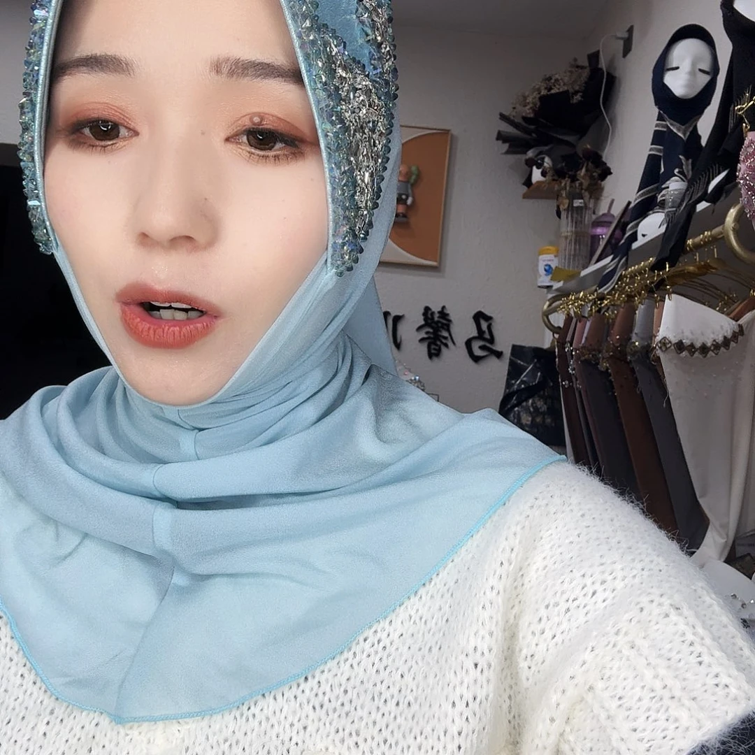 三醋酯纤维天蓝色333