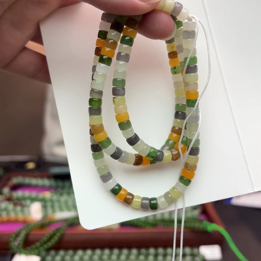 和田玉手串未镶嵌