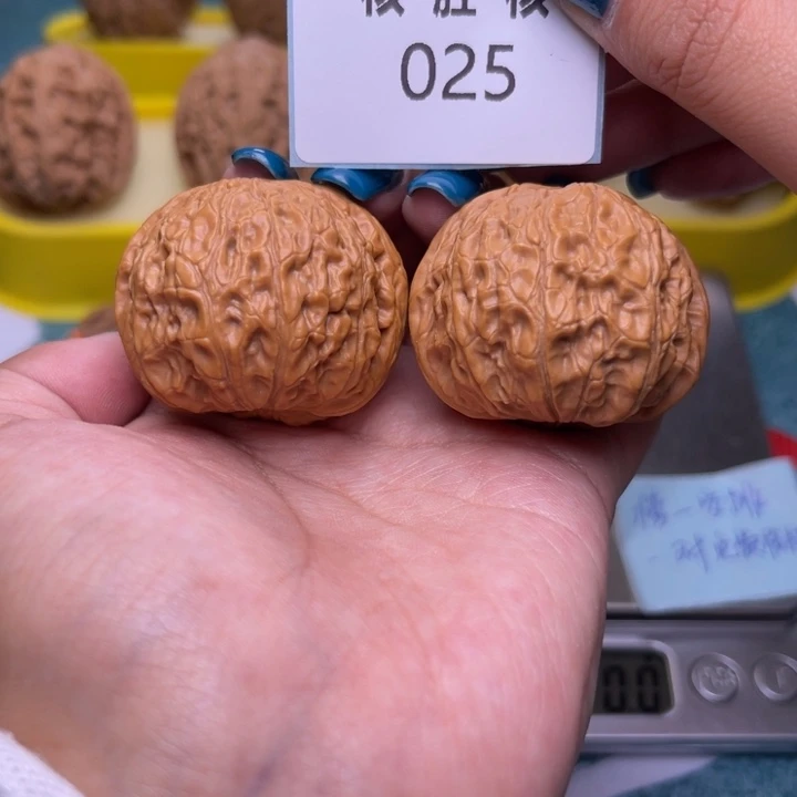 把件文玩核桃乾隆磨39.025