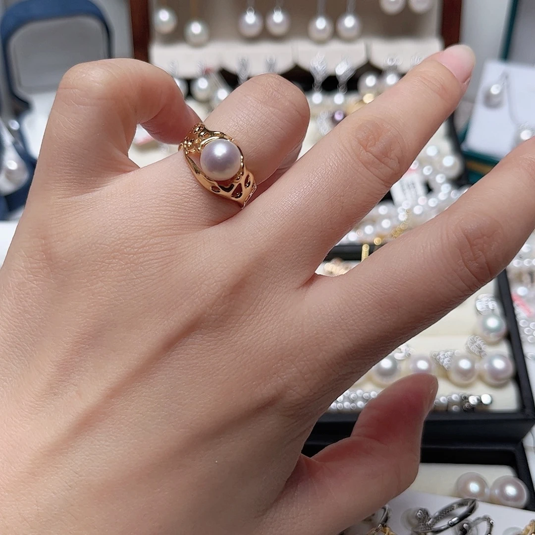 未镶嵌耳饰淡水珍珠