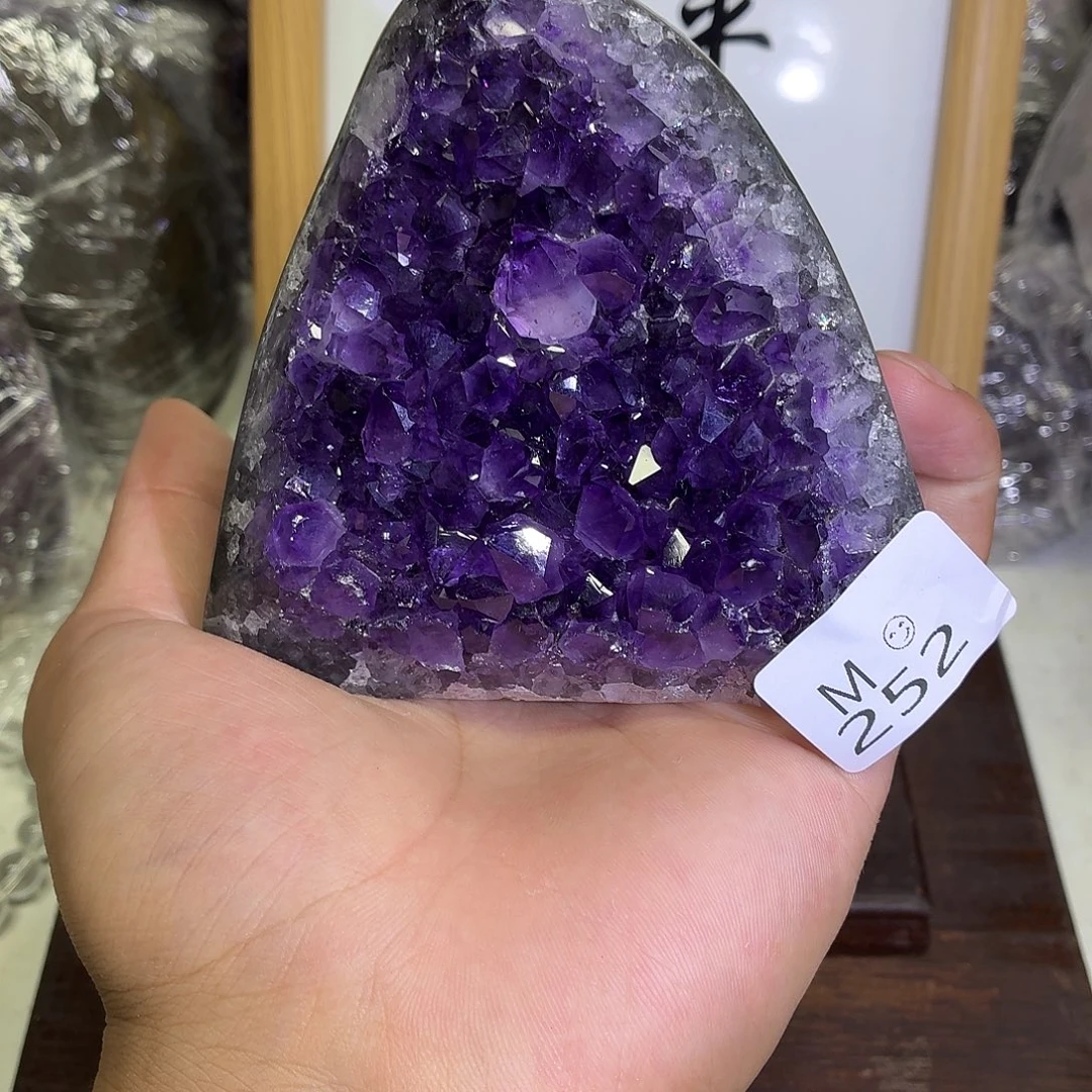 未镶嵌摆件紫晶水晶