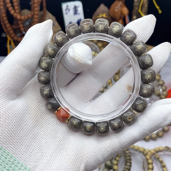 手串星月菩提黑冰星点头条a11