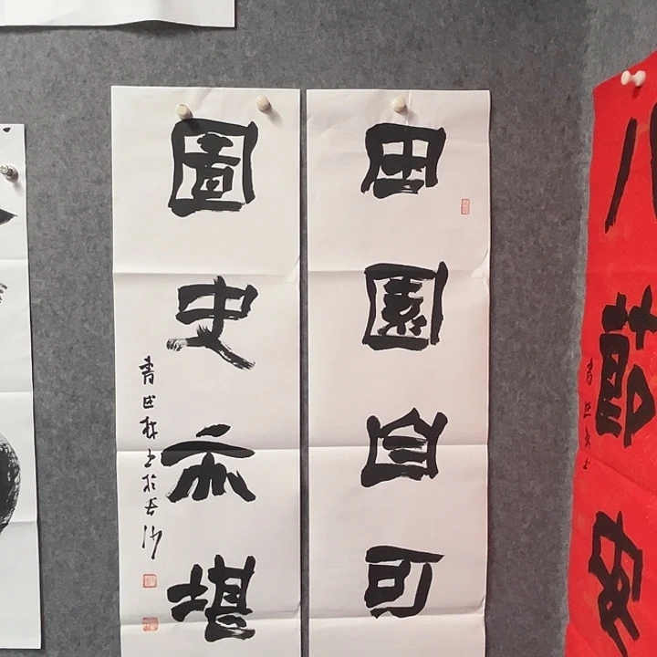 书法曹述林书法作品软片