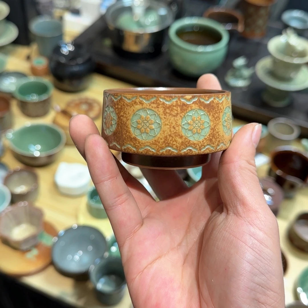 小金茶具青瓷茶器