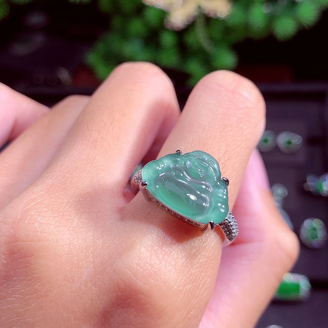 颈饰未镶嵌翡翠天然