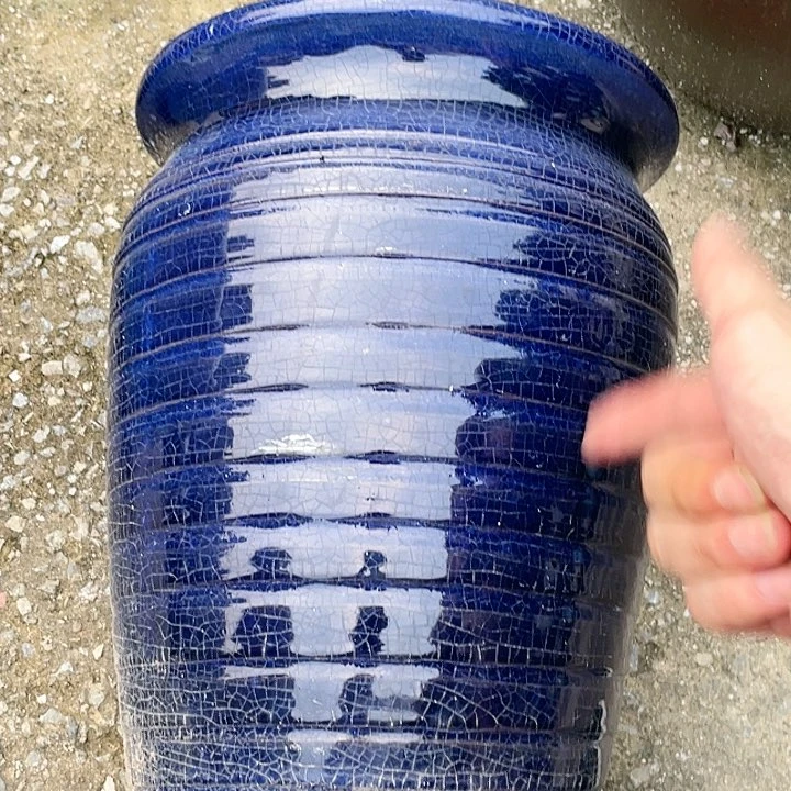 紫砂花盆瑕疵25.35花盆