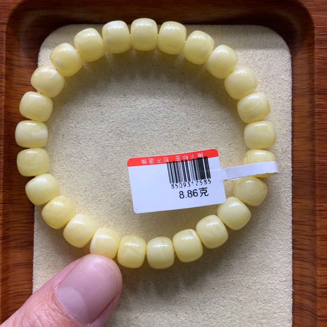 琥珀手链未镶嵌蜜蜡