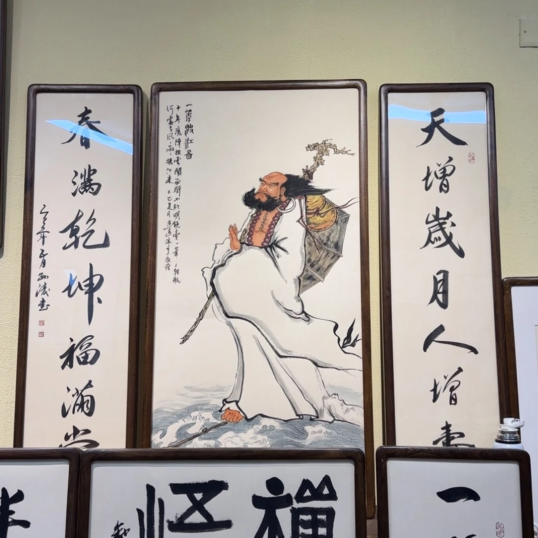 （***哥国画阿冲手绘钟馗
