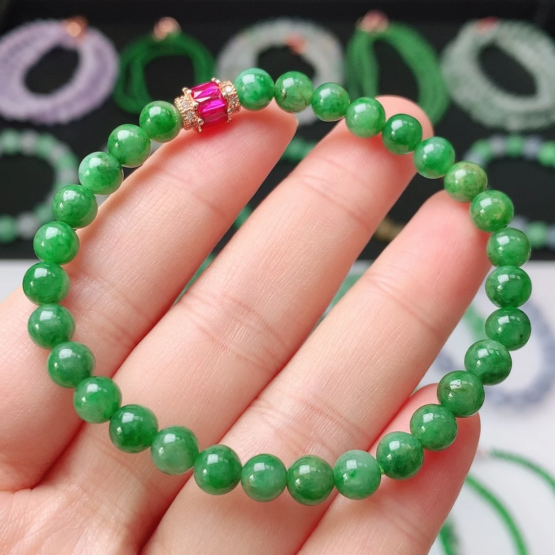 翡翠未镶嵌手链翡翠