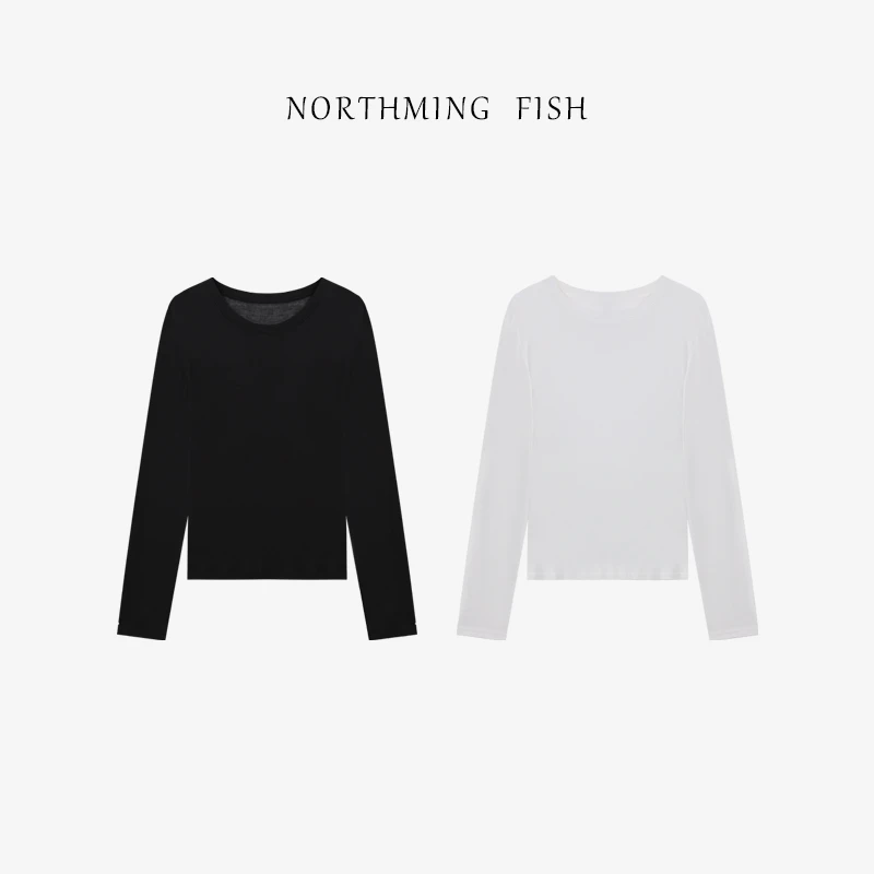 NORTHMING FISH「四季之简」简约舒适 透气随性凉爽实穿打底衫