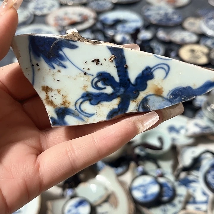 瓷片瓷片茶托喝茶非常不错