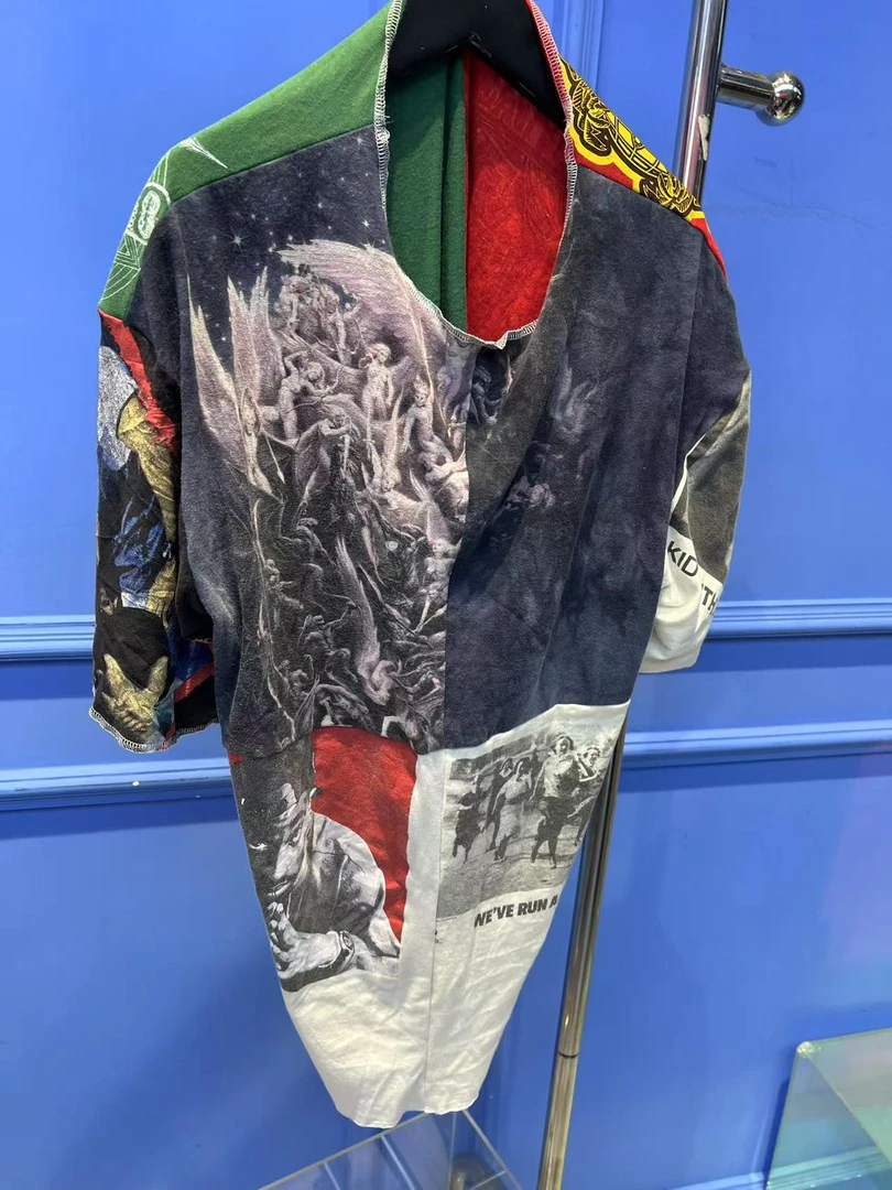 G00041  长袖外套针织时尚休闲百搭女士潮流印花运动打底个性衬衣