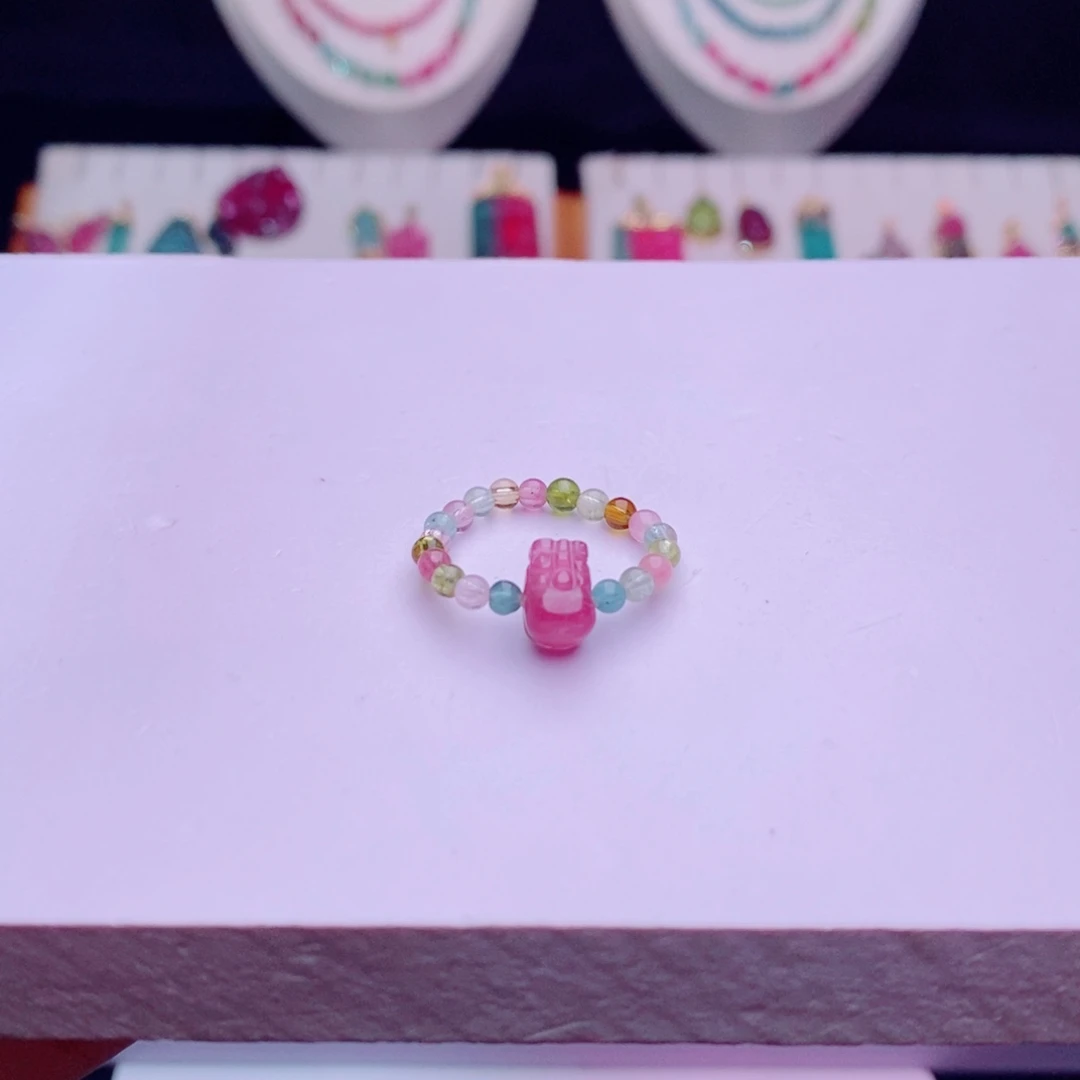 未镶嵌戒指m碧玺