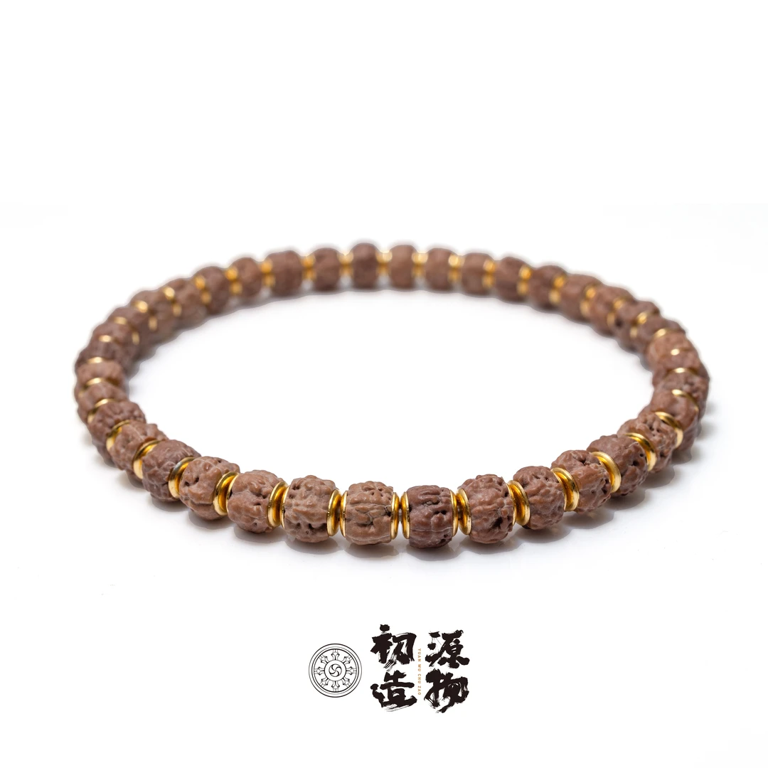 小金刚手串6mm精工金刚菩提108纯血精品6MM野生盘龙纹108小金刚