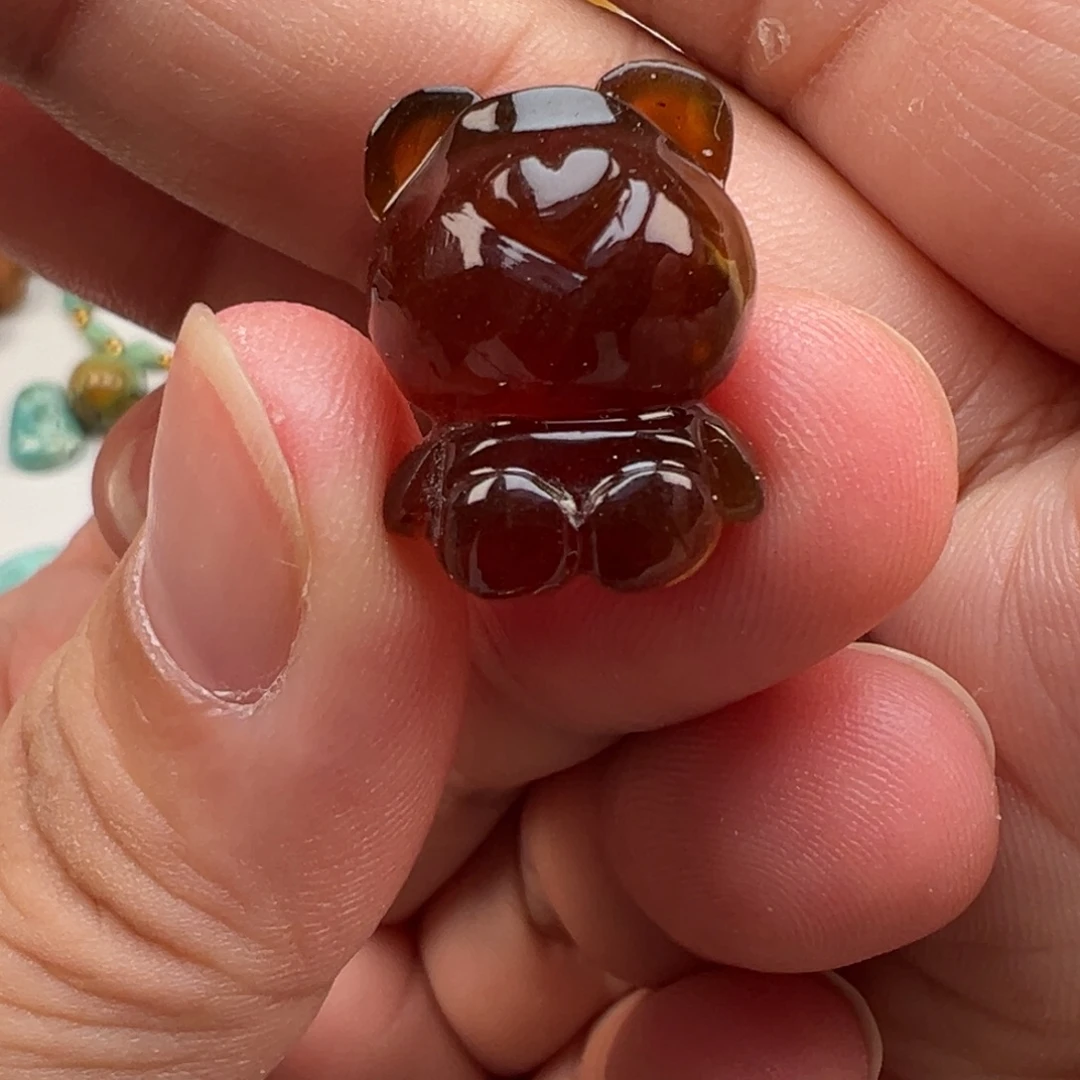 琥珀吊坠(不含链)未镶嵌