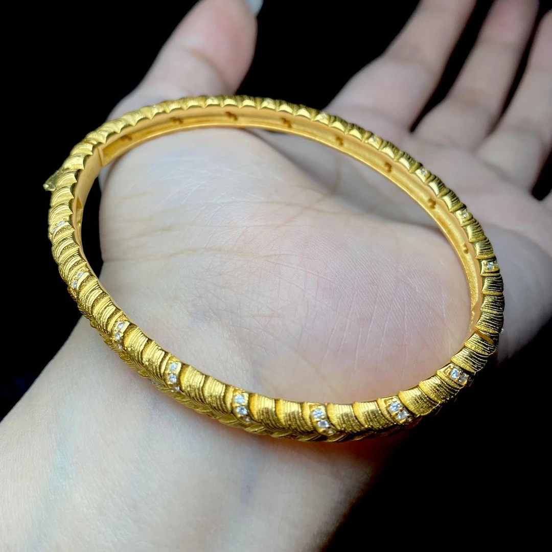 足银手镯 【云上叙】V26165-Y-足银手镯（商城）