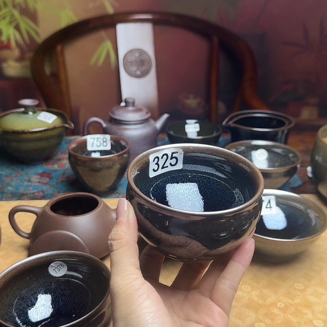 茶盏325 柴烧手工主人杯
