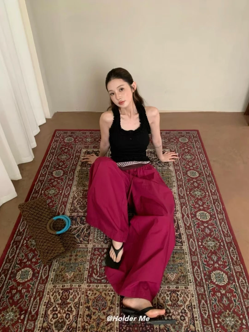 【HOLDER】夏上新!百搭舒适简约显瘦休闲裤  5038