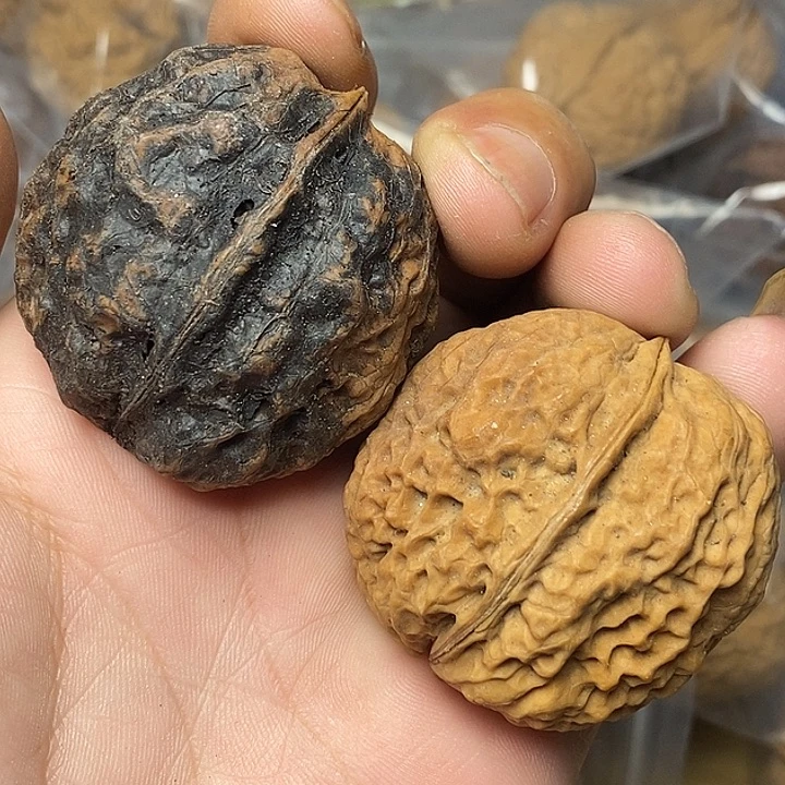 文玩核桃把件云南铁核桃4号43mm