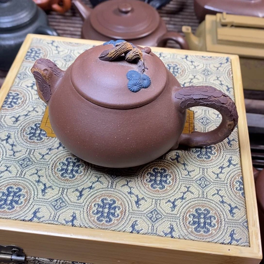 茶壶紫砂原矿手工155