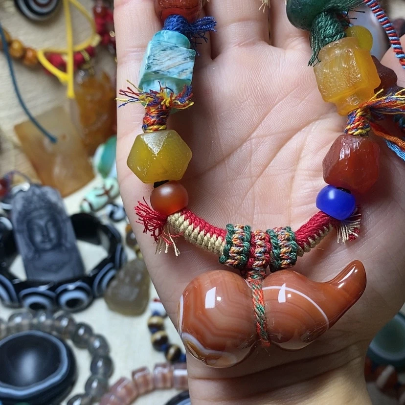 【闪购商品】玛瑙/玉髓颈饰未镶嵌