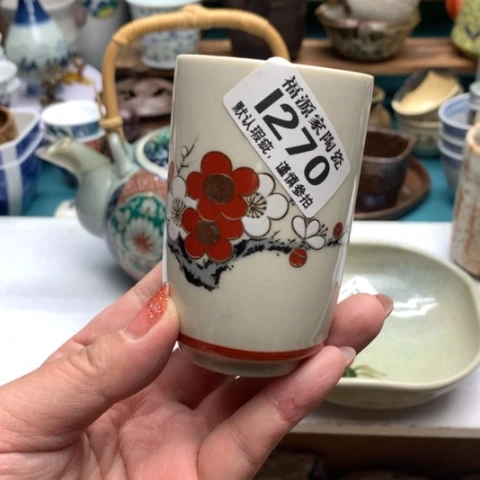 茶盏麦*海外回流瓷器
