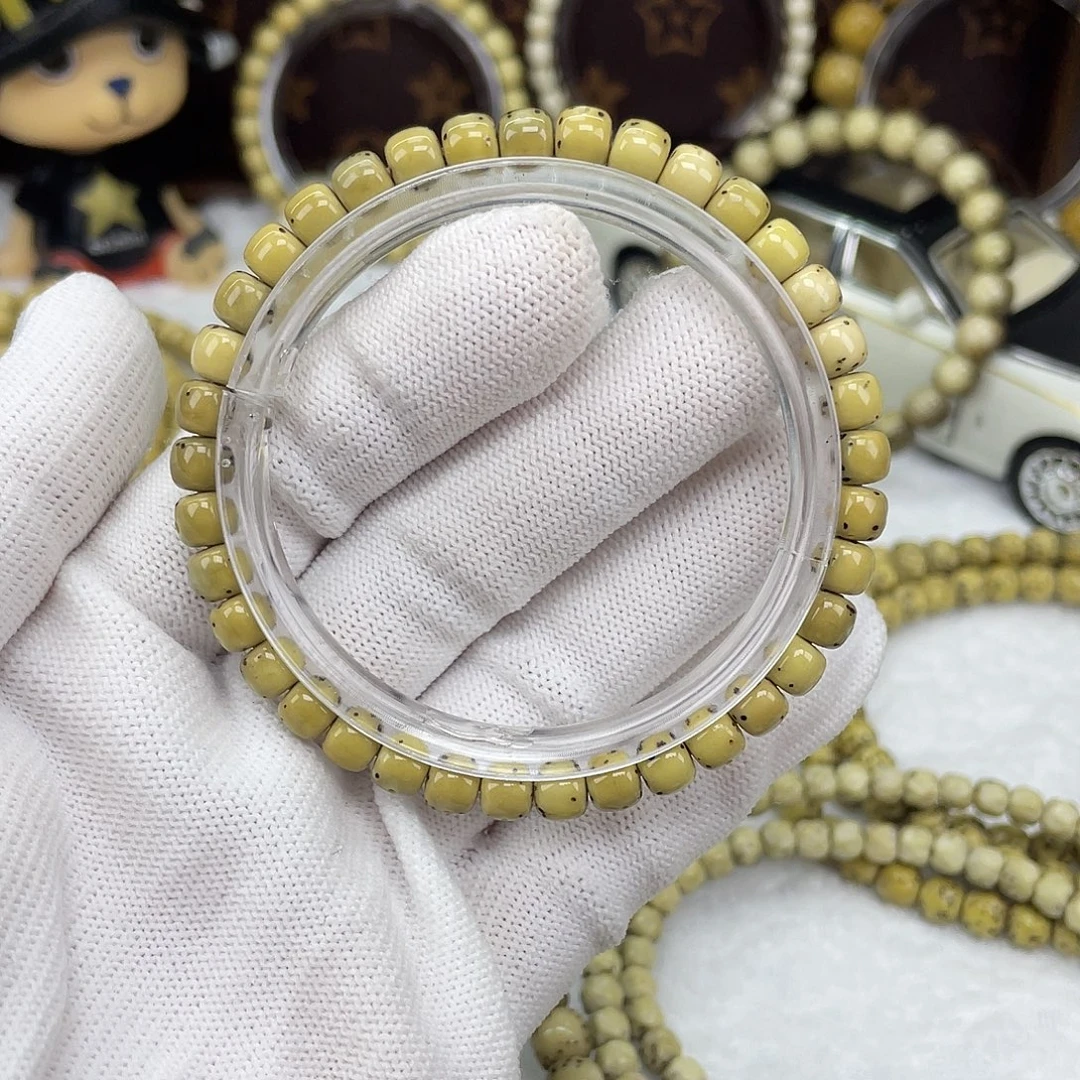 星月菩提吊坠通体大留白