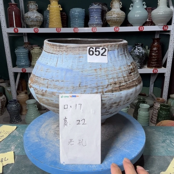 景德镇陶瓷花盆花器652