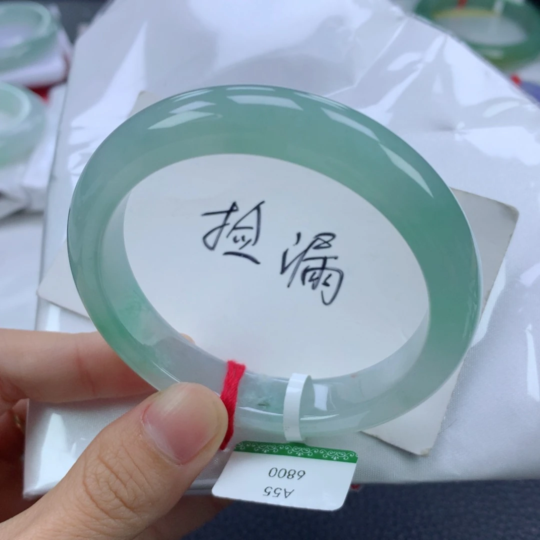翡翠手镯未镶嵌55.2正