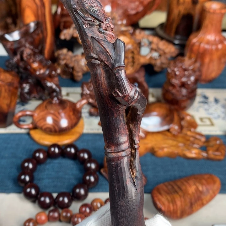 黄花梨/降香黄檀把件手把