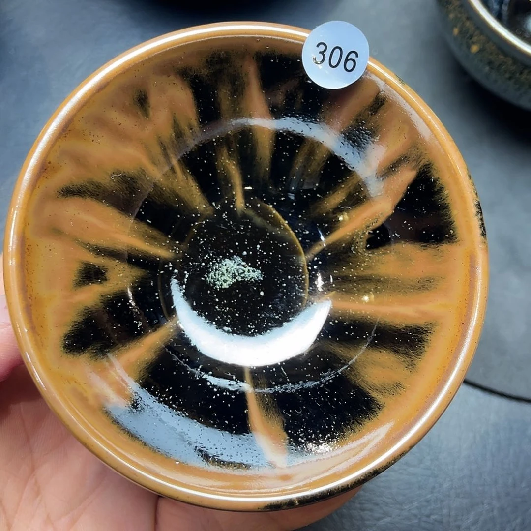 茶盏龙窑柴烧平口器型