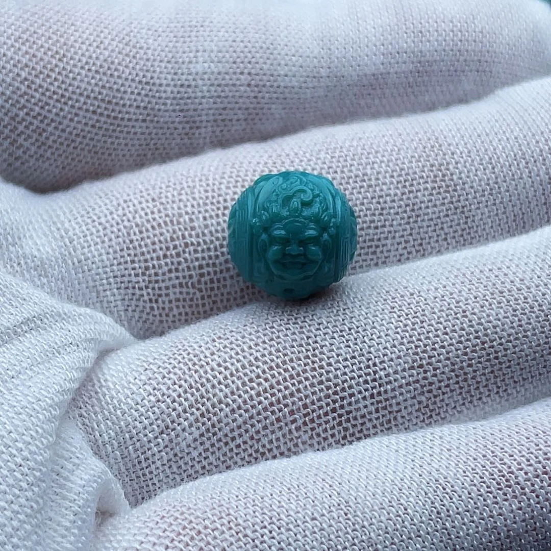 绿松石未镶嵌珠宝奇石卡11.5