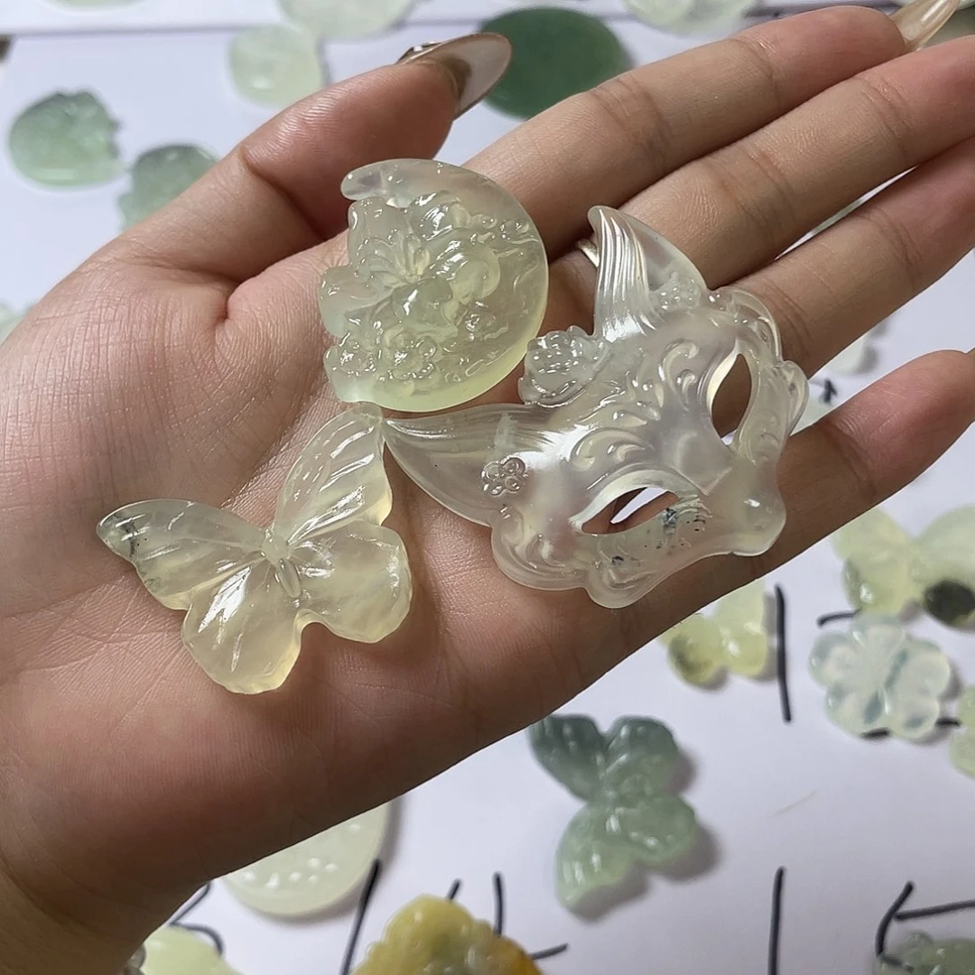合金蛇纹石玉颈饰橙**姐