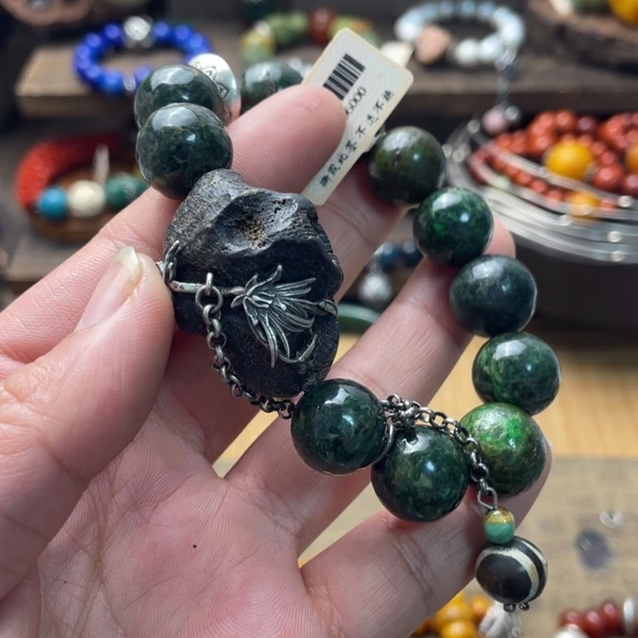 翡翠未镶嵌手链翡翠手串