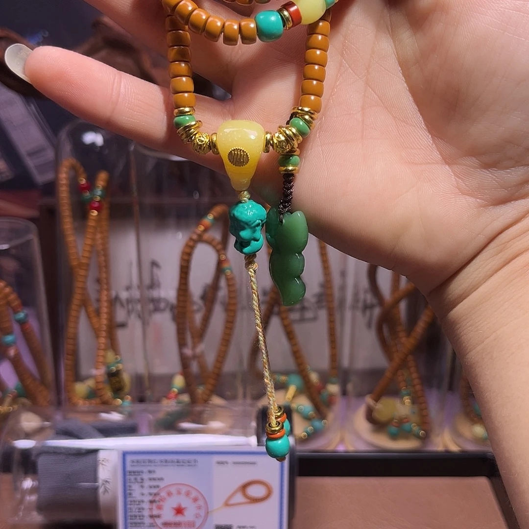 手串/手链橄榄核6.4满配脖挂药片